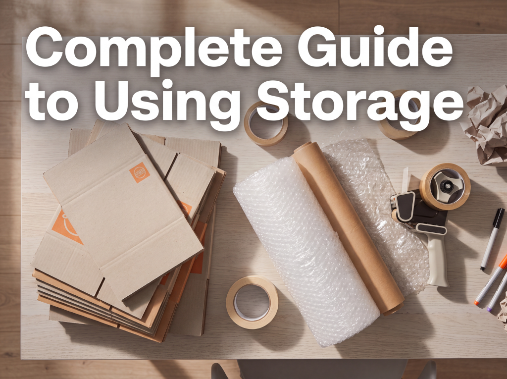 how to use self storage